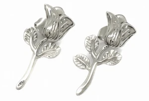 Aros de acero quirurgico rosa 20mm